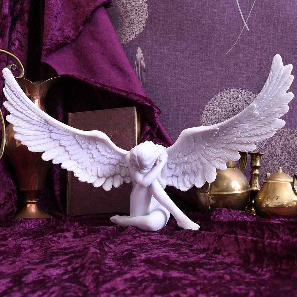 Nemesis Now - Angels Sympathy Figurine - L'ange - Blanc